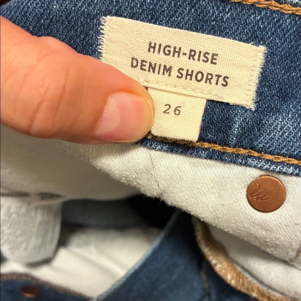 Madewell Blue Denim Women's Shorts